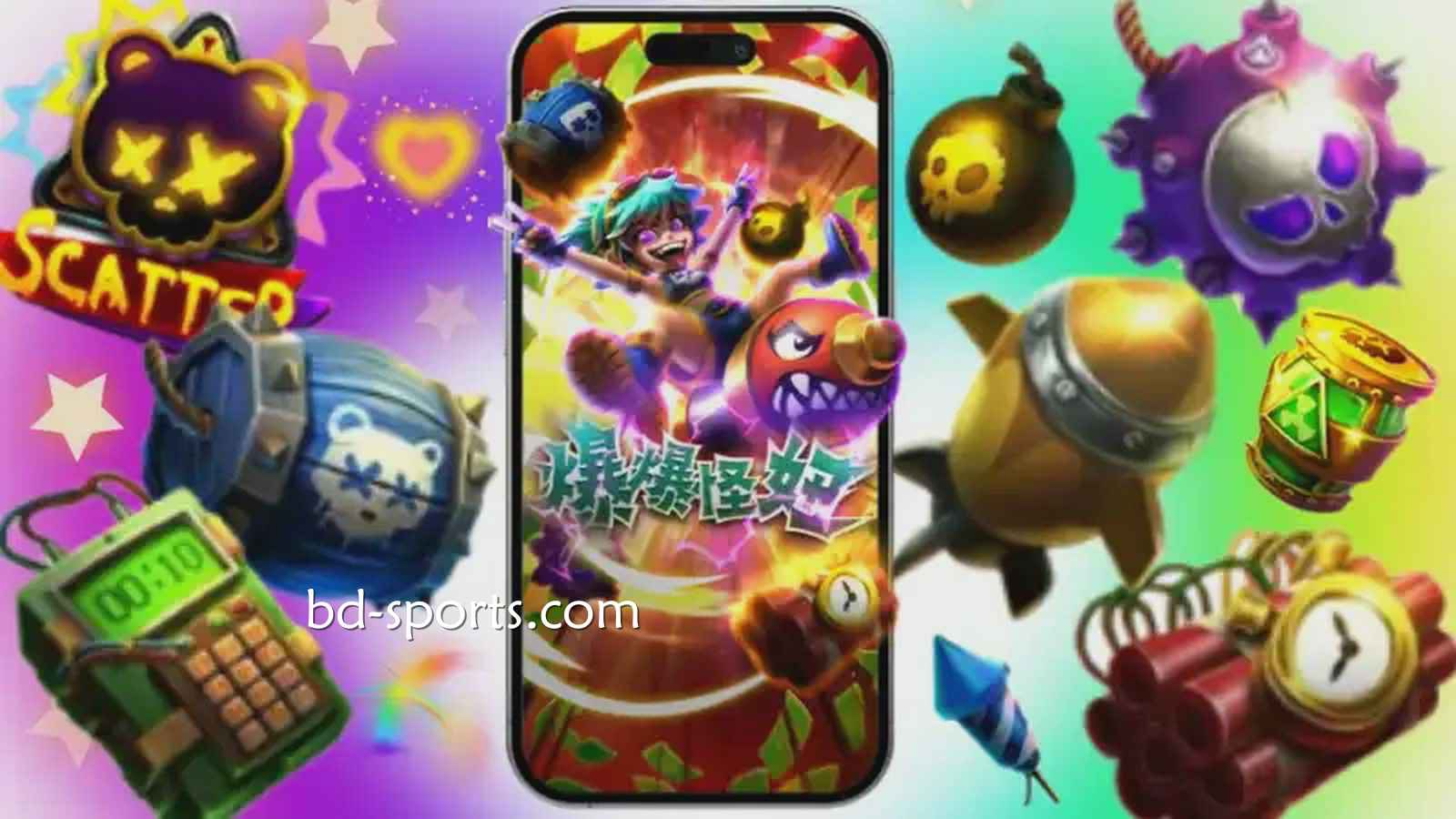 《爆爆怪妞》老虎机奖金最高达51000倍，申博玩家一定得玩！！！